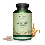 Vegavero Cordyceps Sinensis 650 mg, 120 Capsule